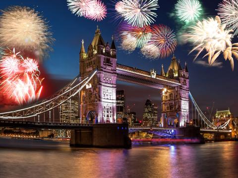Nova godina London 5 dana 2
