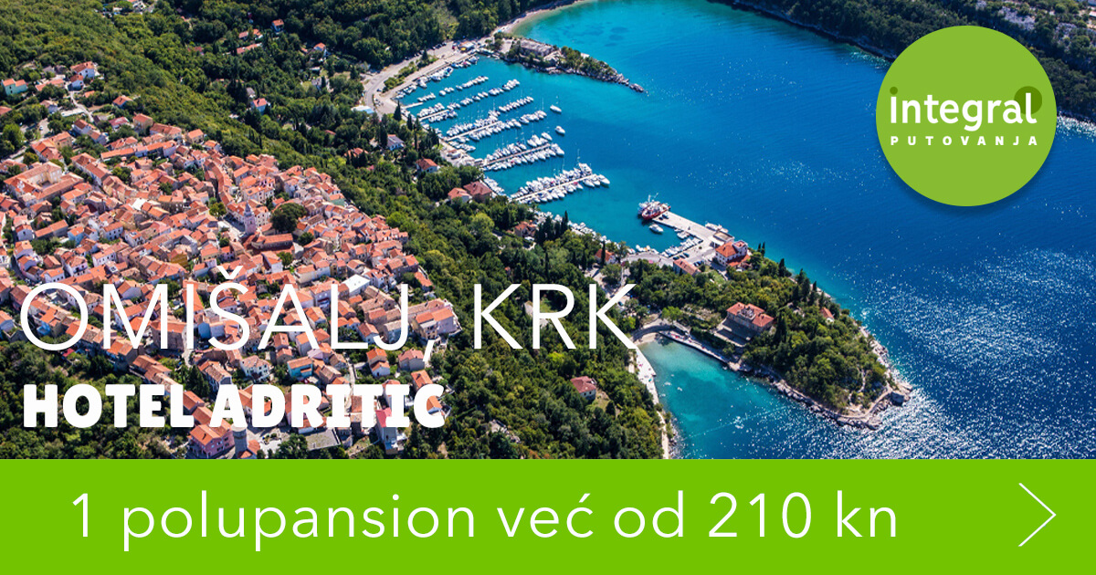 Krk Omišalj hotel Adriatic jeftino ljetovanje u Hrvatskoj