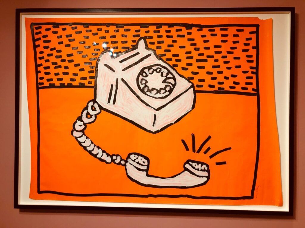 Untitled (Telephone), Keith Haring